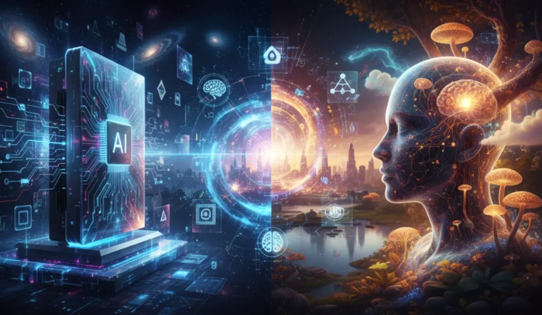 AI is not Created by Humans — It is Born from Cognitive Confluence